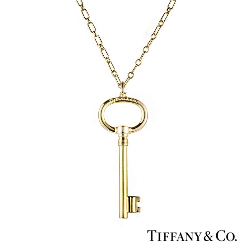 Tiffany & Co. Large Key Necklace